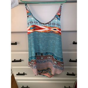 Patterned tank